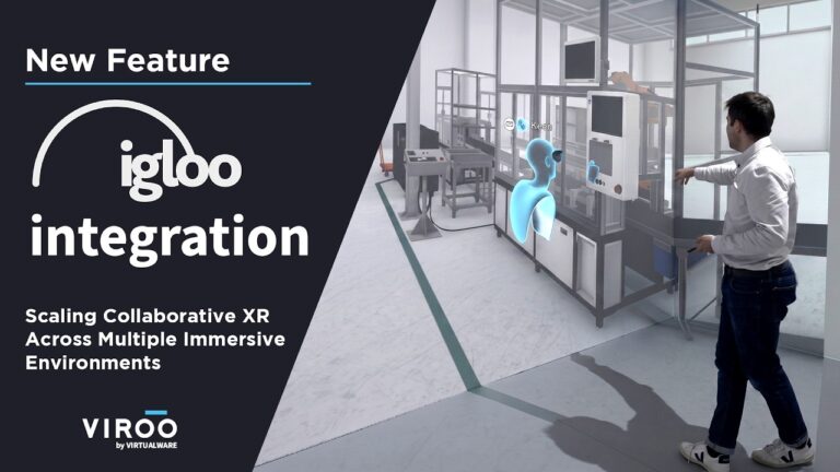 Bringing Enterprise XR to Igloo Shared Immersive Spaces